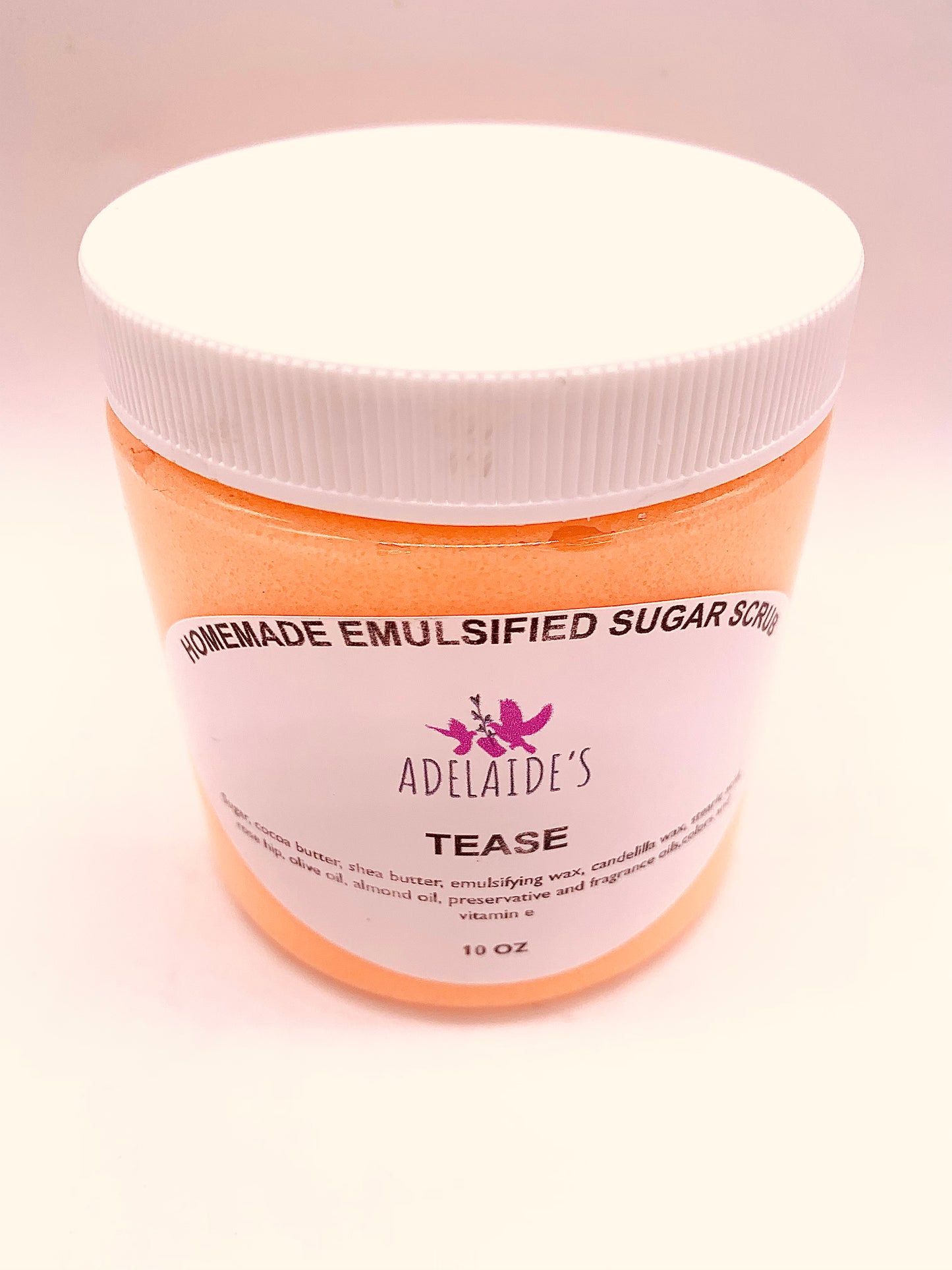 Emulsified Tease Sugar Scrubs